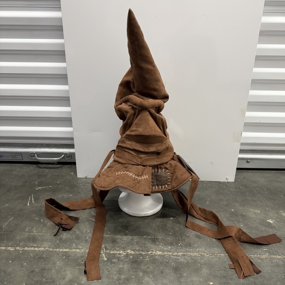 NEW Harry Potter Animated Talking Sorting Hat Cloth Cosplay WizardingWorld